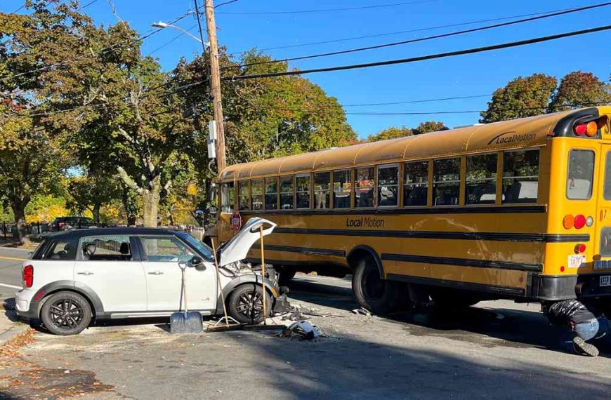 Watertown student taken to hospital after bus crash
